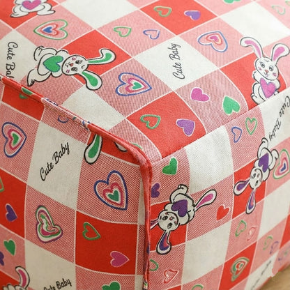 Rabbit Printed Multipurpose Jumbo Storage Organizer