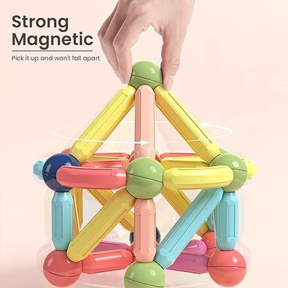 25Pcs Colorful Magnetic Puzzle Toy Game