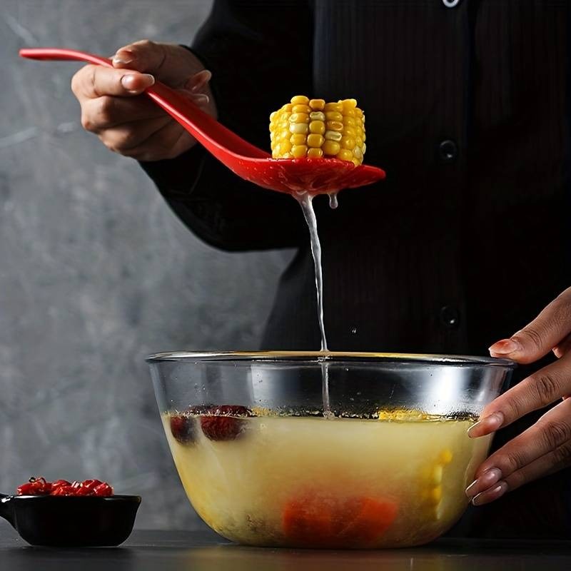 2 In 1 Plastic Colander Spoon and Tong