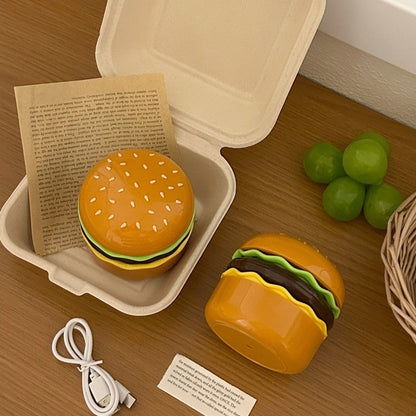 Rechargeable Burger Shape Table Lamp