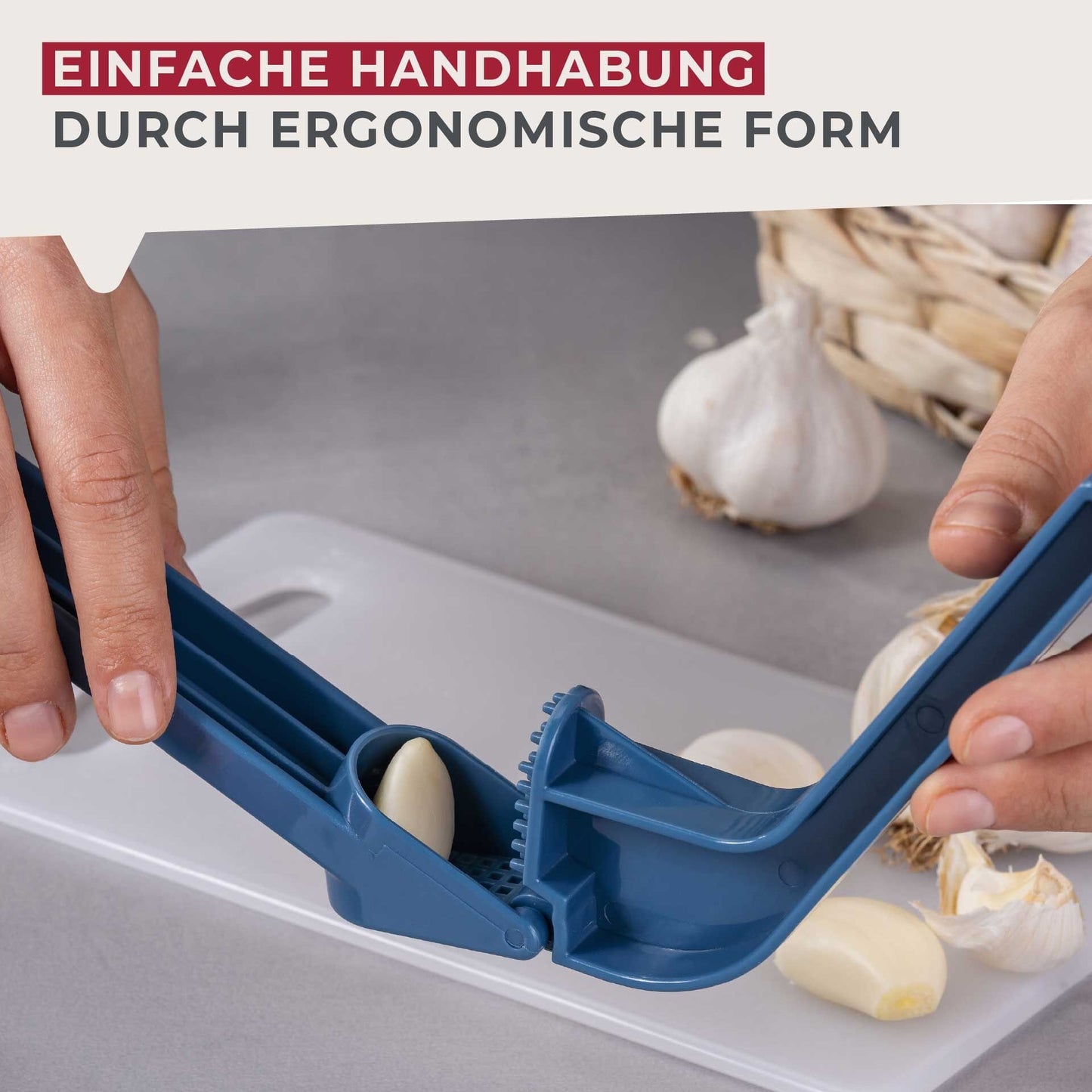Manual Garlic Press Crusher