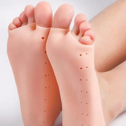 Silicone Heel Moisturizing Full Socks