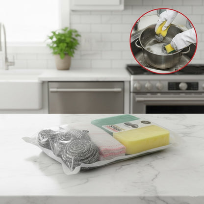 6PCs Set Pot Cleaning Sponge