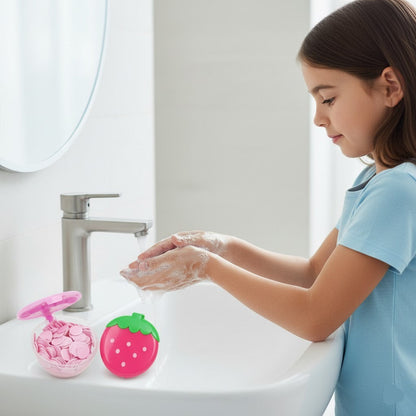 Strawberry Shape Travel Paper Soap