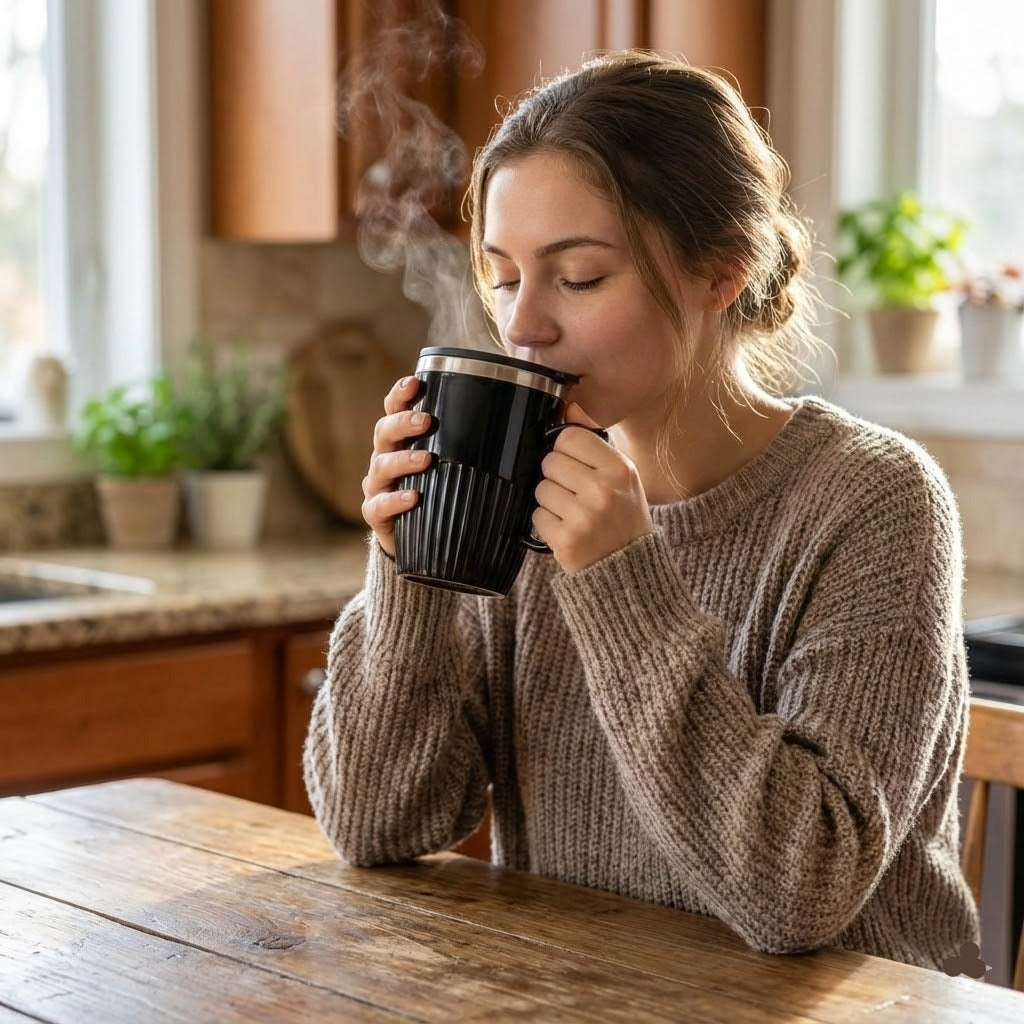 Stainless Steel Heat Insulated Coffee Mug