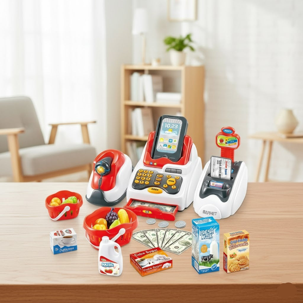 Grocery Store Pretend Play Toy Set