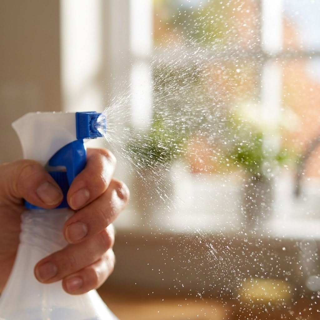 Plastic Spray Water Bottle