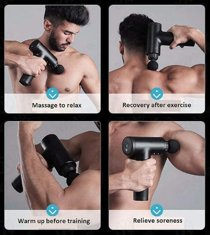 4 In 1 Electric Muscels Massager Gun