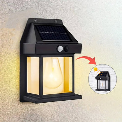 Solar Wall Light With Motion Sensor