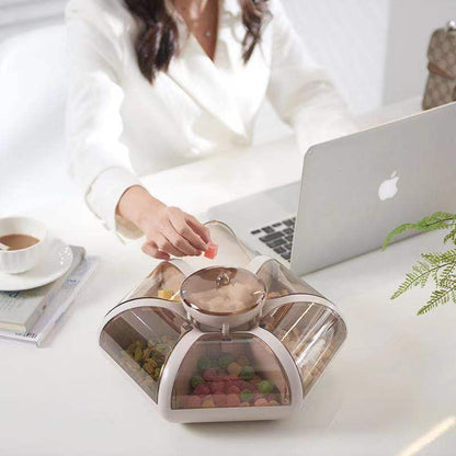 Lotus Shape Dining Table Storage Organizer