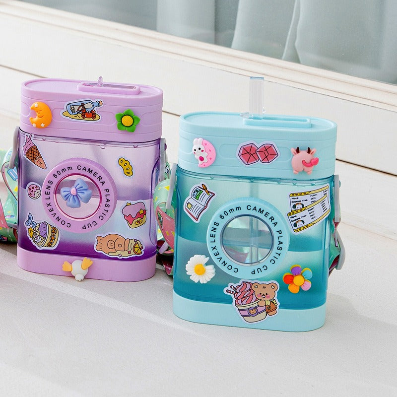 Creative Retro Camera Water Bottle