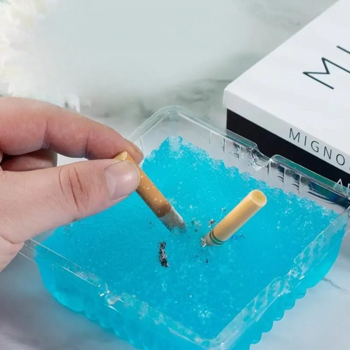 Disposable Smokeless Ashtray With Sand Cleaner