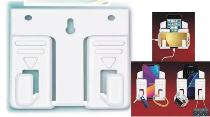 Multifunction Punch Free Wall Mounted Mobile Holder