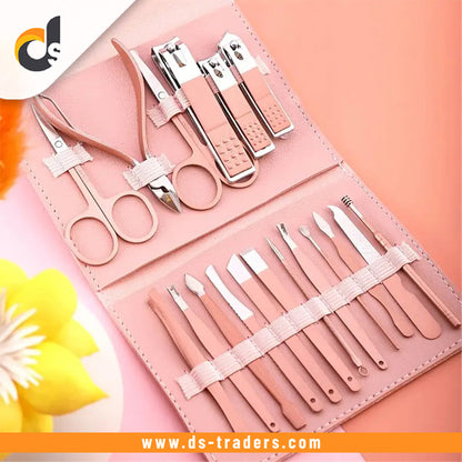 Nail Clippers Manicure 18pcs Set