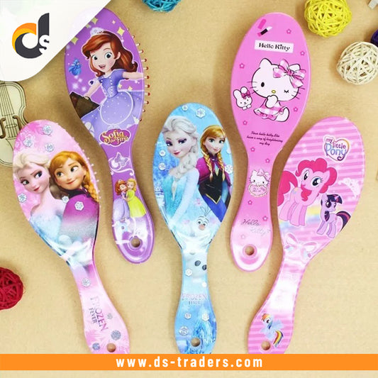 Cartoon Printed Fancy Hair Comb