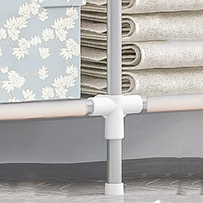 Space-Saving Portable Clothes Shelf