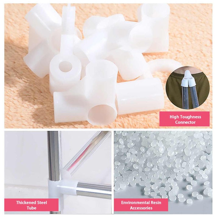 Space-Saving Portable Clothes Shelf