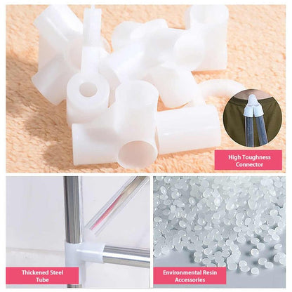 Space-Saving Portable Clothes Shelf