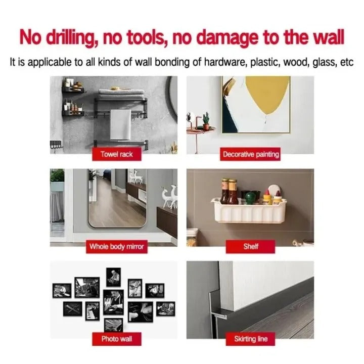 Multi-Purpose Nail-Free Glue Quick-Drying And Waterproof