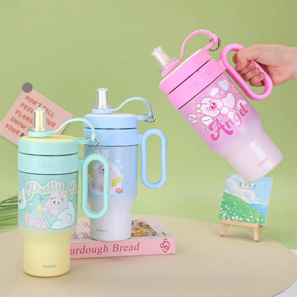 Classic Gradient Print Head Insulated Tumbler