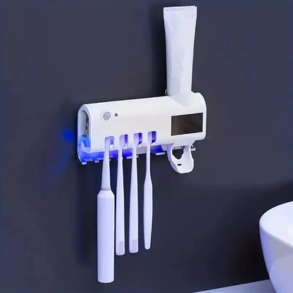 Toothbrush Sterilizer and Dispenser