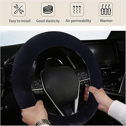 Fluffy Car Steering Cover