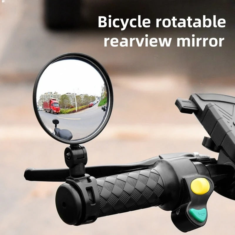 360 Rotating Side Mirror for Bike and Bicycle