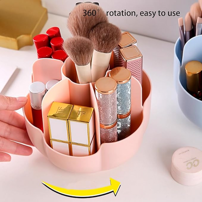 7 Compartment 360 Rotating Cosmetic Organizer