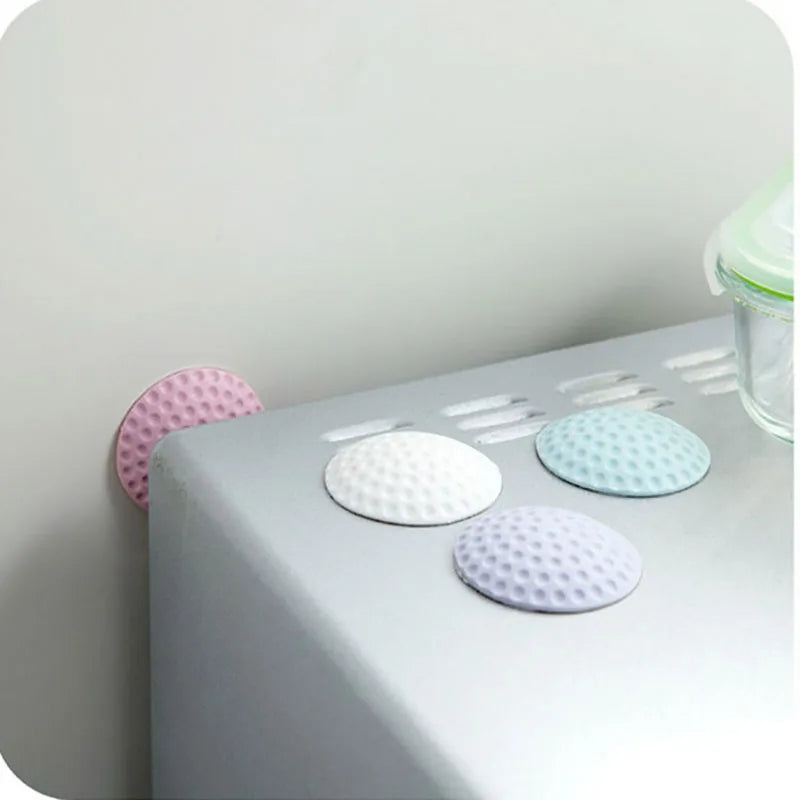 5PCs Self Adhesive Silicon Football Shape Door Stopper