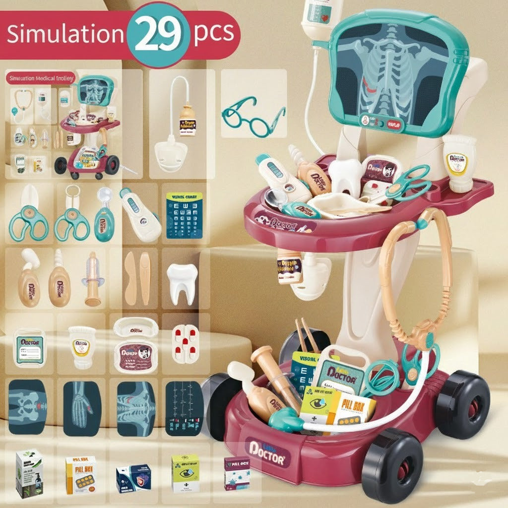 29PCs Pretend Play Doctor Kit Toy