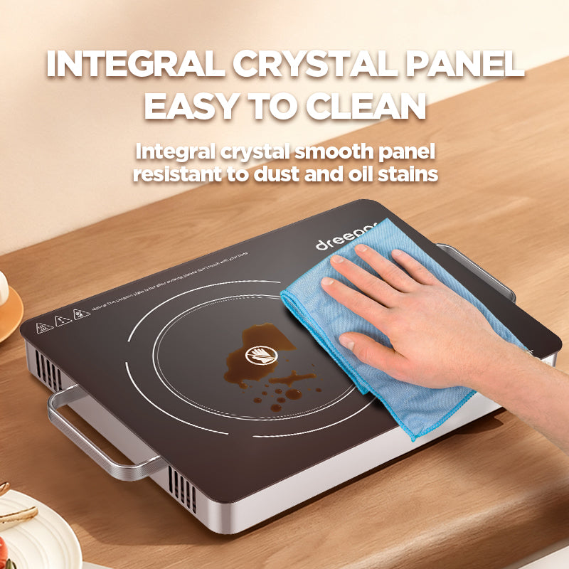 Electric Single Burner Stove with Timer Touch