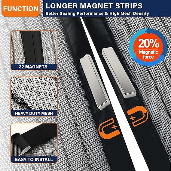 Magnetic Screen Door