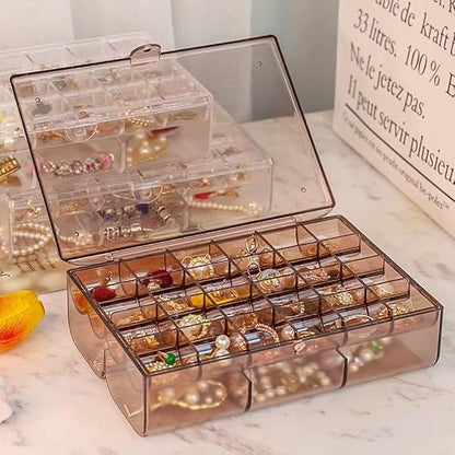 Double Layer Acrylic Jewelry Box