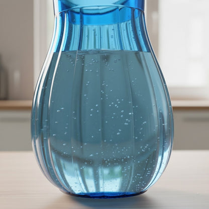 Acrylic Wavy Design Water Jug