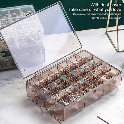 Double Layer Acrylic Jewelry Box