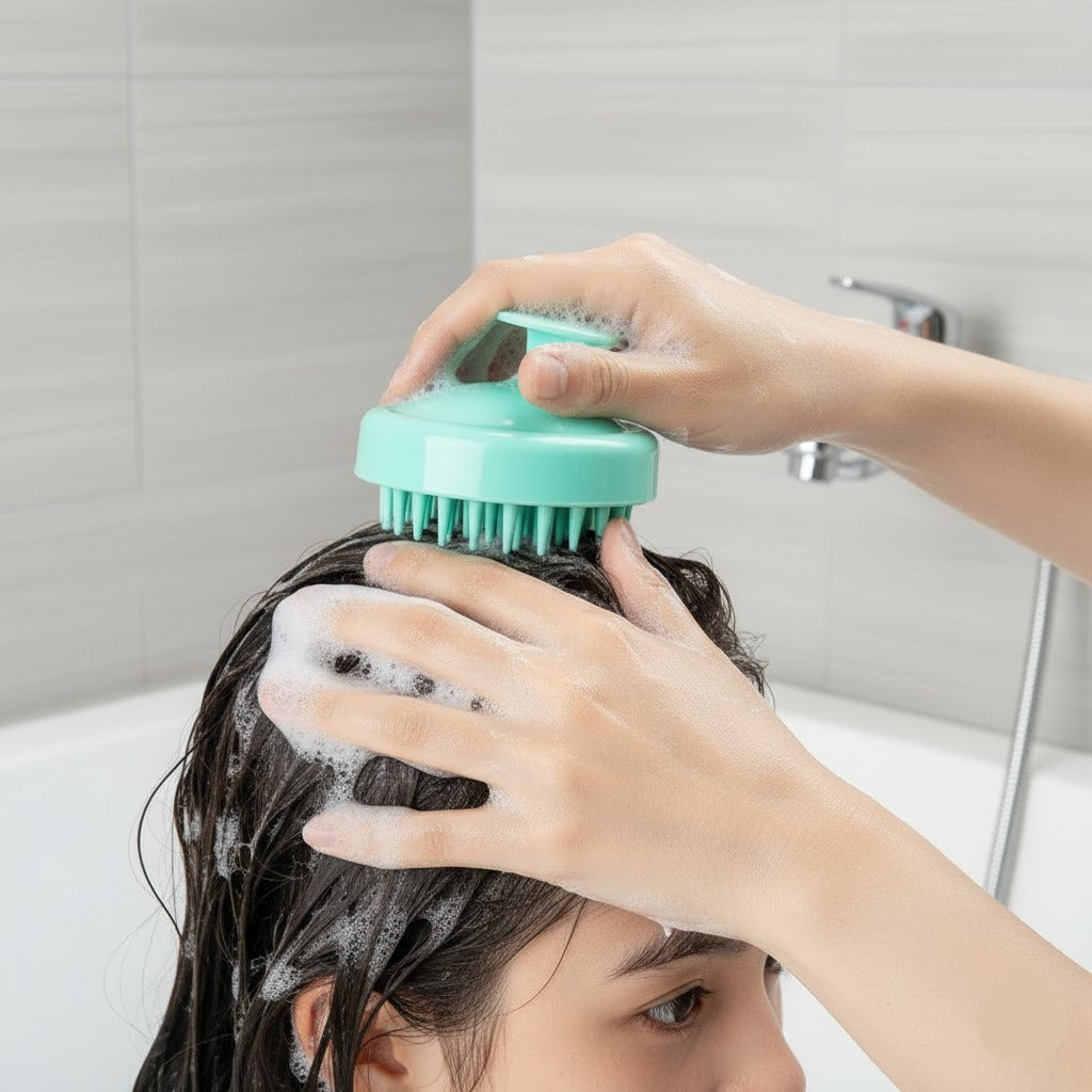 Silicon Shampoo Bath Brush