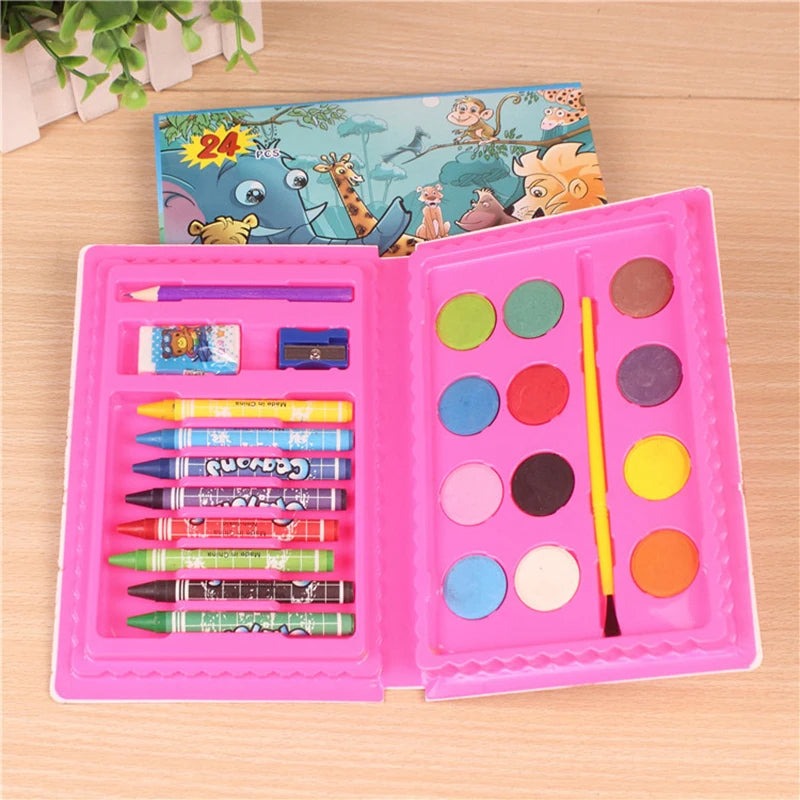 24 Pcs Kids Art Kit Set