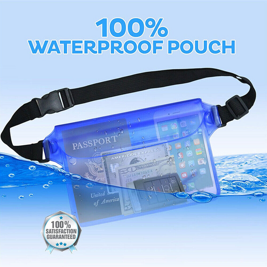 Beach Swimming Waterproof Underwater Waist Bag.