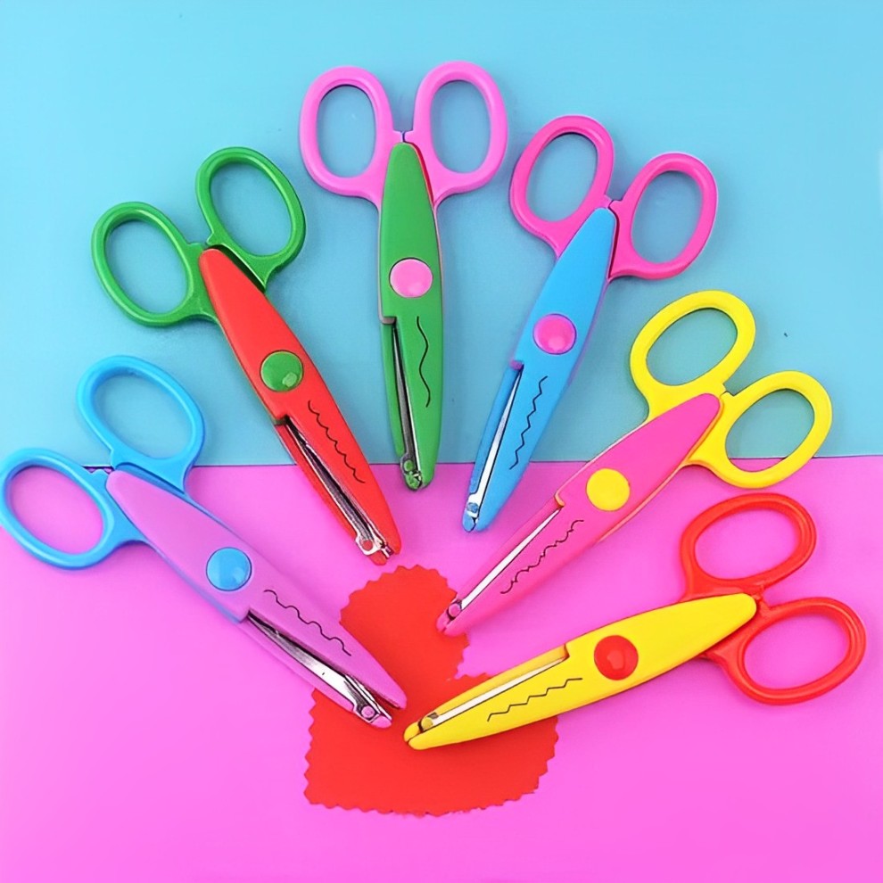 Kids Safe Decorative Paper Craft Scissors – Zig Zag Design