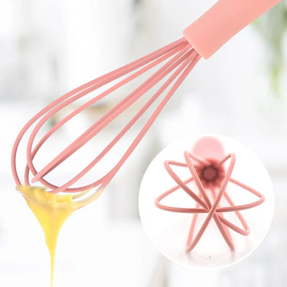 Silicone Hand-Held Egg Whisker