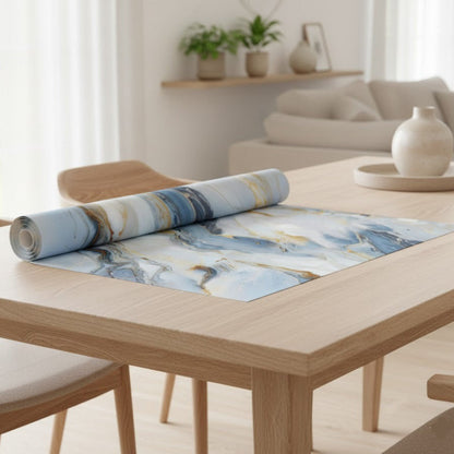 Self Adhesive Foamic Marble Sheet (118x24 Inch)