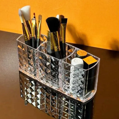 3 Section Acrylic Cosmetic Storage Box