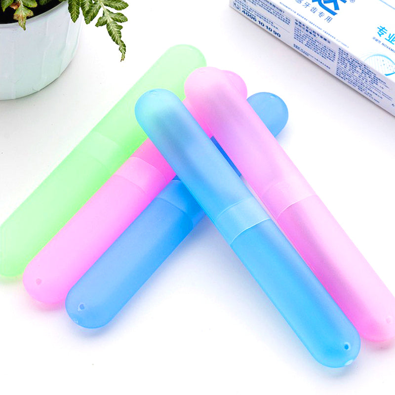 Pack of 2 Travel Hiking Camping Toothbrush Protect Holder.