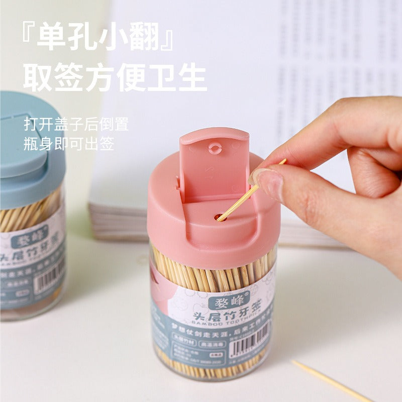 Toothpick Box with 400pcs Toothpicks