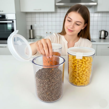 Acrylic Air Tight Food Storage Jar