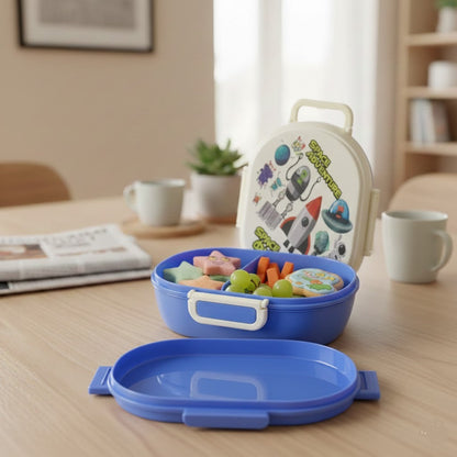 2 Layer Kids Printed Lunchbox