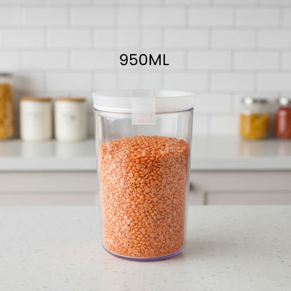 Acrylic Air Tight Food Storage Jar