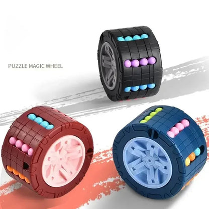 2 in 1 Magic Wheel Spinning Puzzle