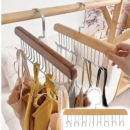 Wooden Steel Cloth Hanger