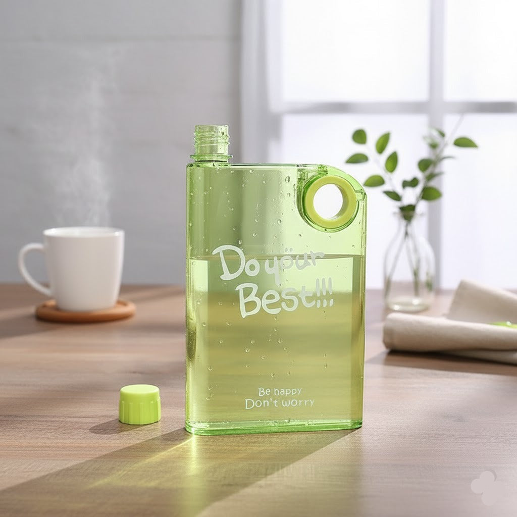 Notebook Design Water Bottle